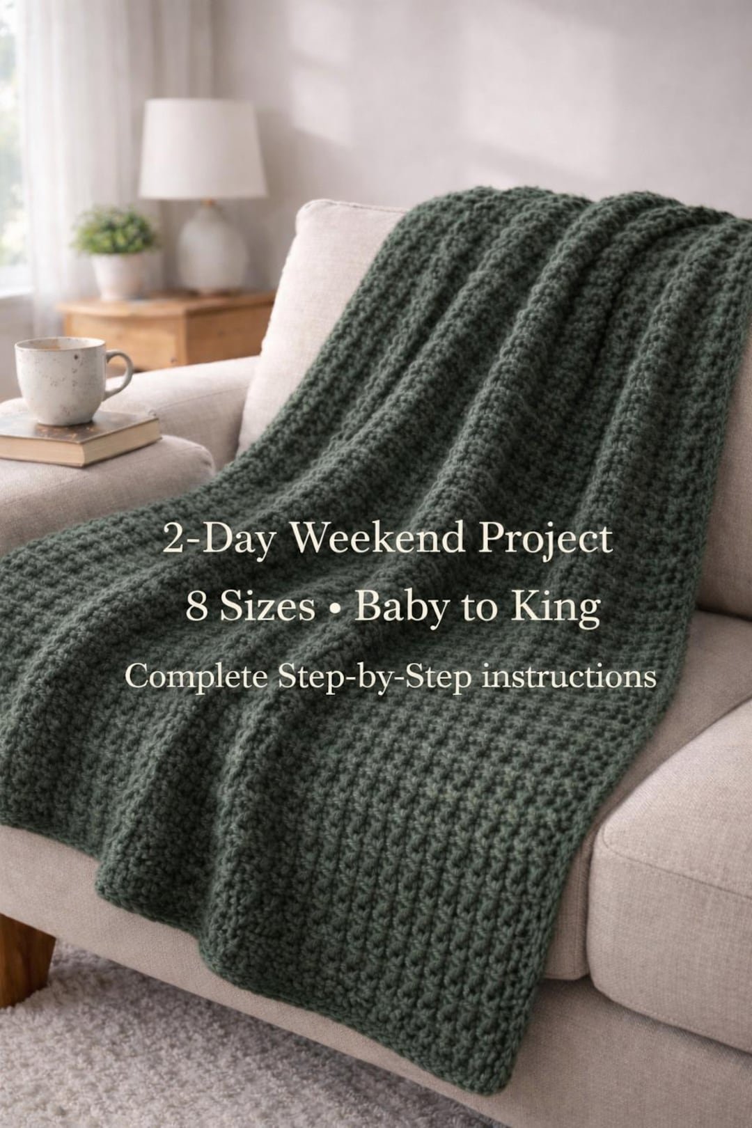 Alpine Weekend Crochet Throw Blanket Pattern