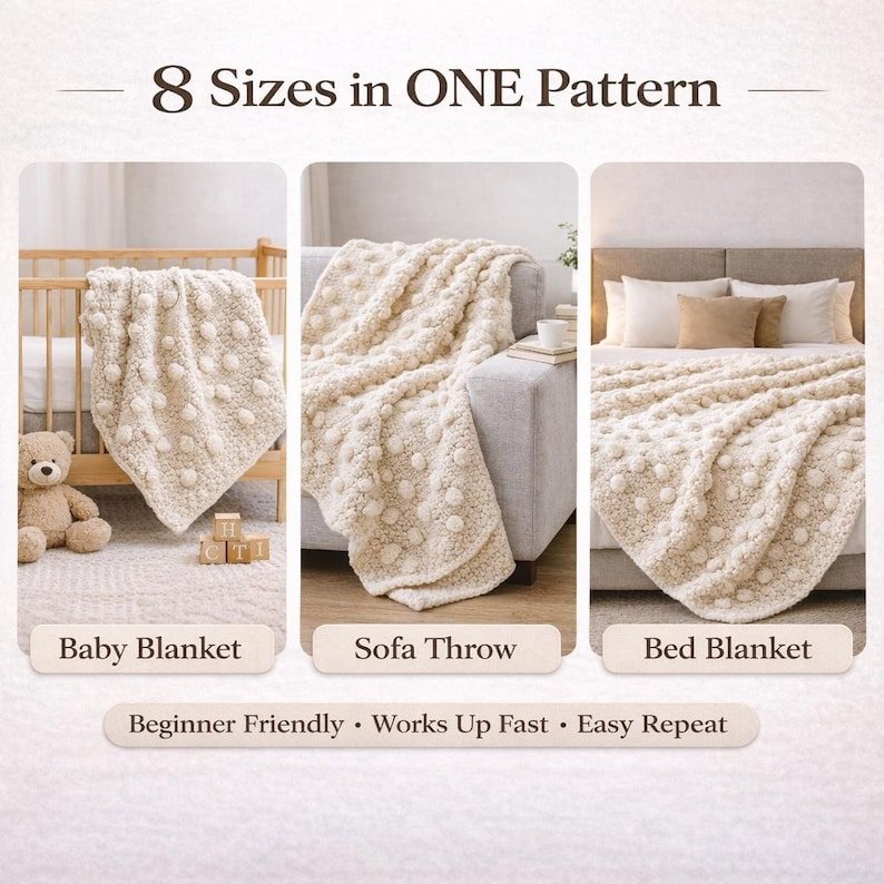 Chunky Bobble Throw — photo 4