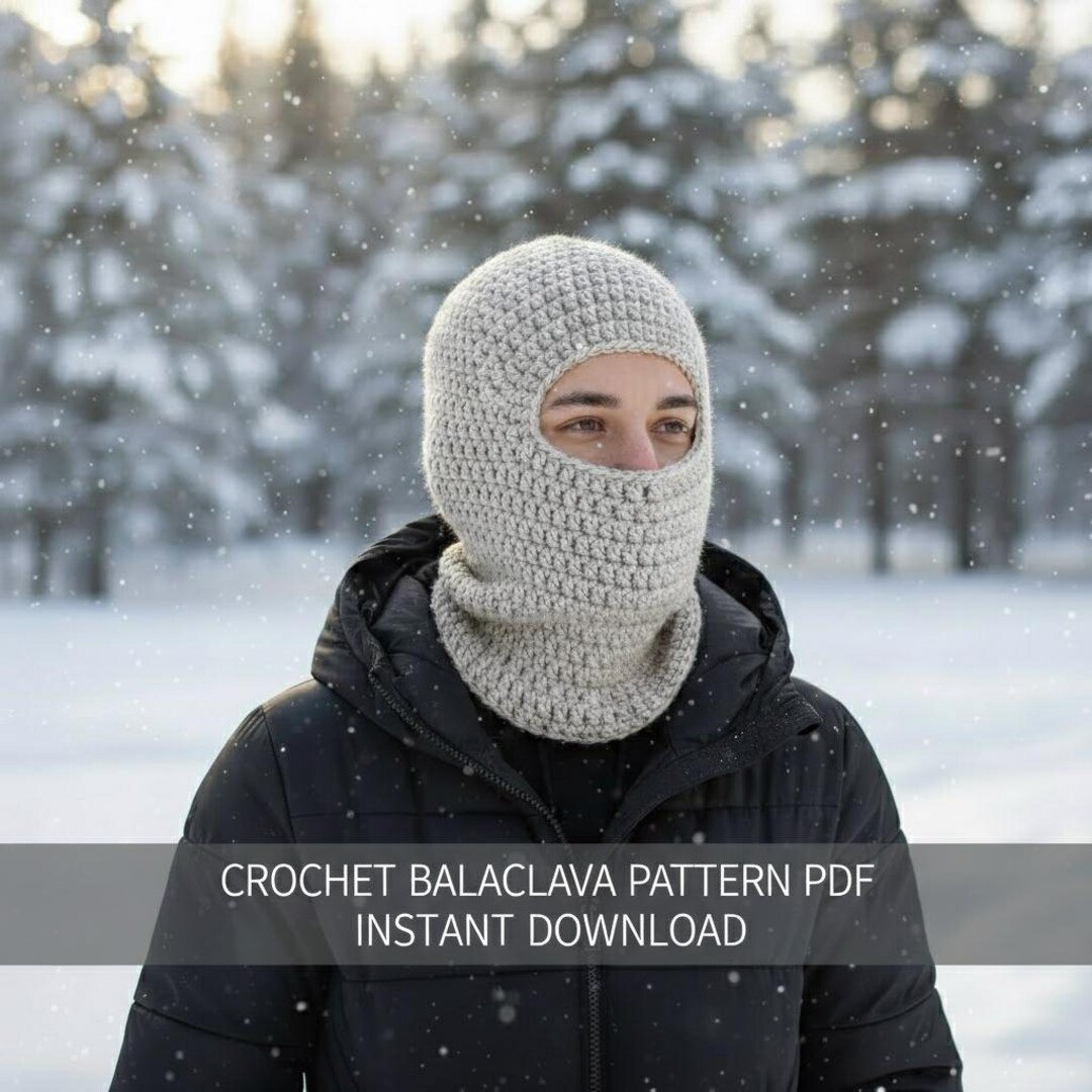 Crochet Balaclava & Ski Mask Pattern
